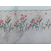Вышивка на сетке  Светло розовый , луговые цветы  (Левая)  24 см КС-40Л